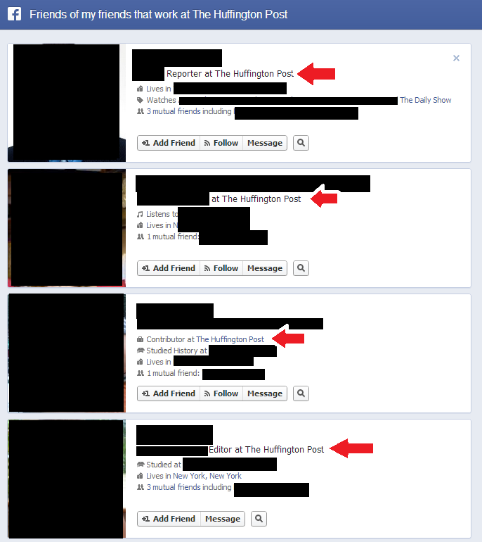 Facebook Graph Search