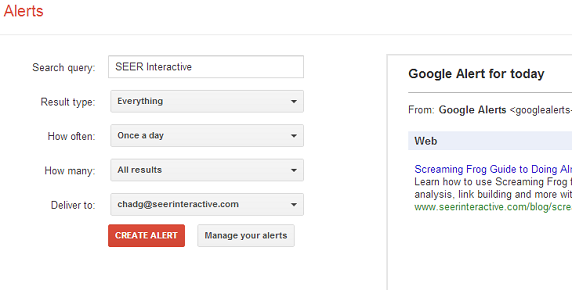 Google Alerts