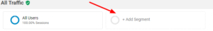 Adding a Segment on Google Analytics