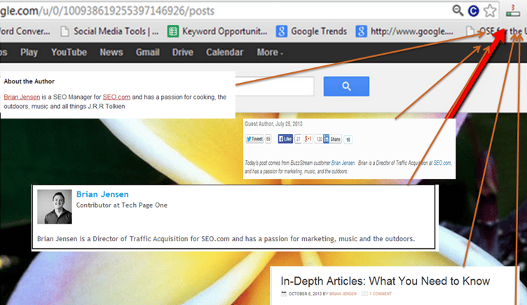 Google Authorship Inbound Links