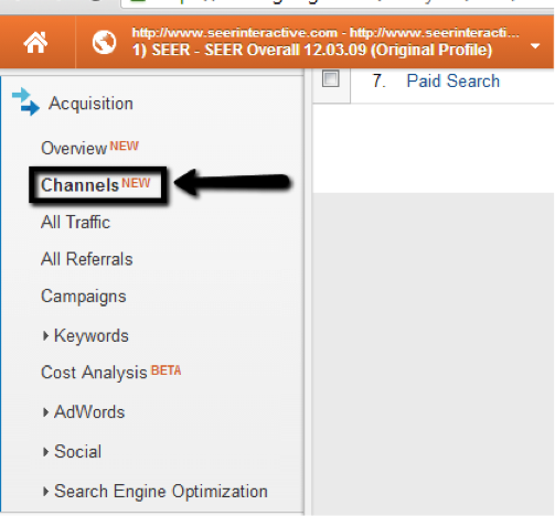 Seer Blog New Google Analytics Channel Groupings 5