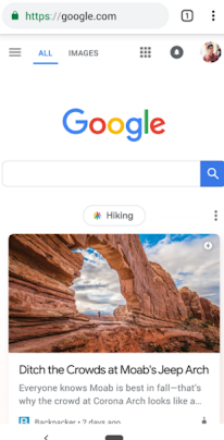optimized title and image for Google Discover