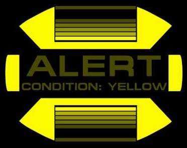 Yellow Alert Indicator