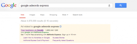 AdWords Express Ad Copy