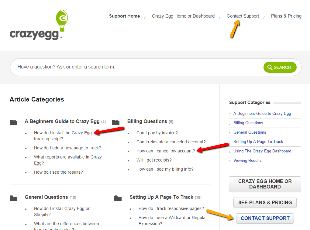 crazy-egg-onpage-sitelinks