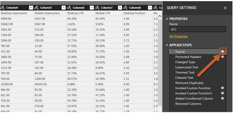 how to create a power bi temp;ate