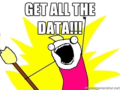 GET ALL THE DATA!!!