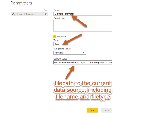 how to create a power bi template