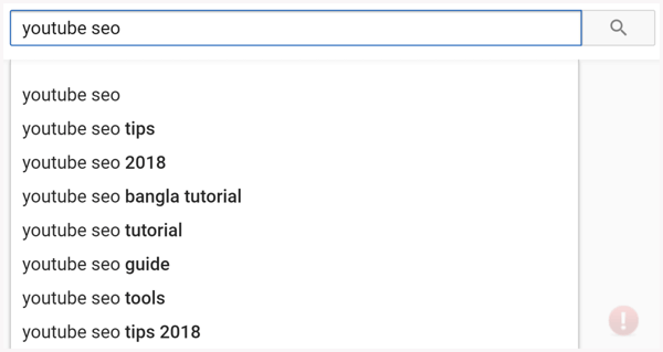 youtube-SEO-Search-Bar
