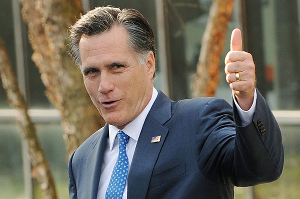 Mitt Romney Thumbs Up