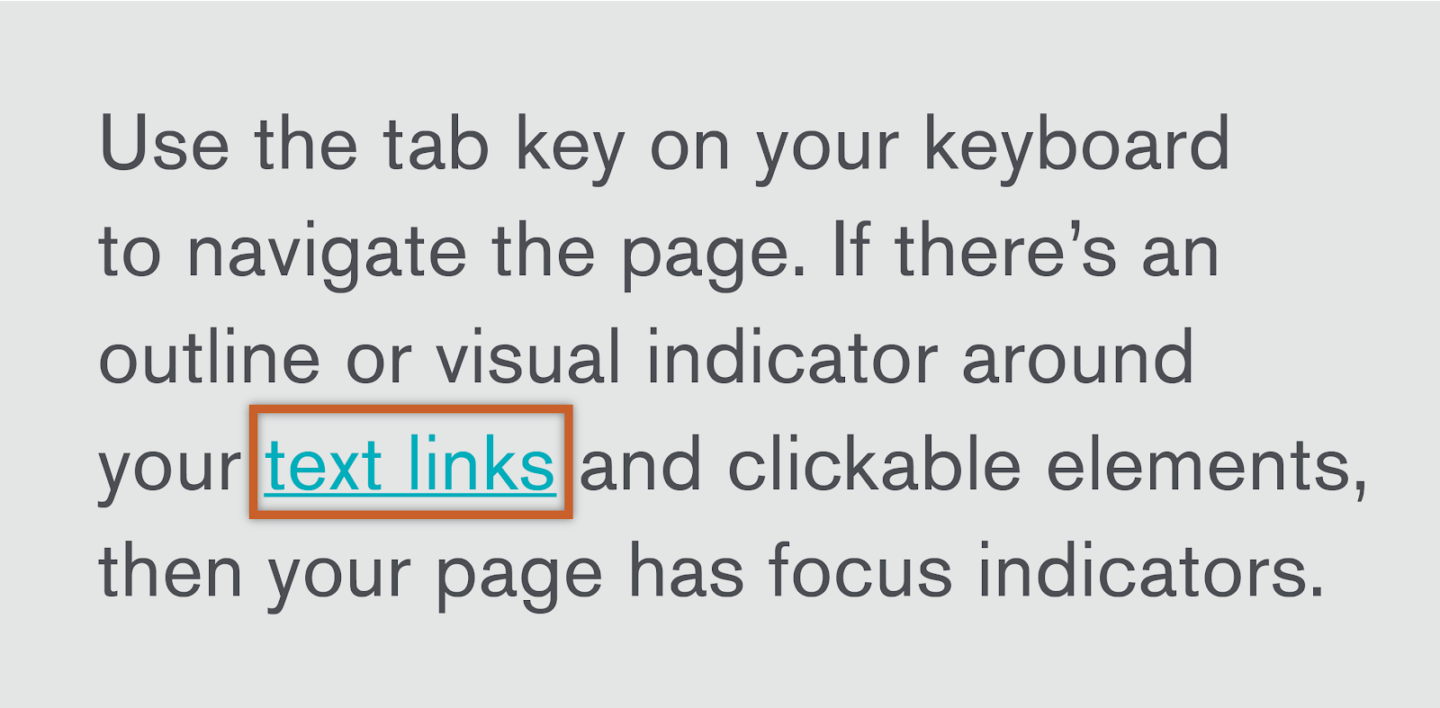 Accessibility 03 Focus Indicator