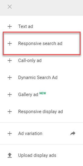 responsive search ad