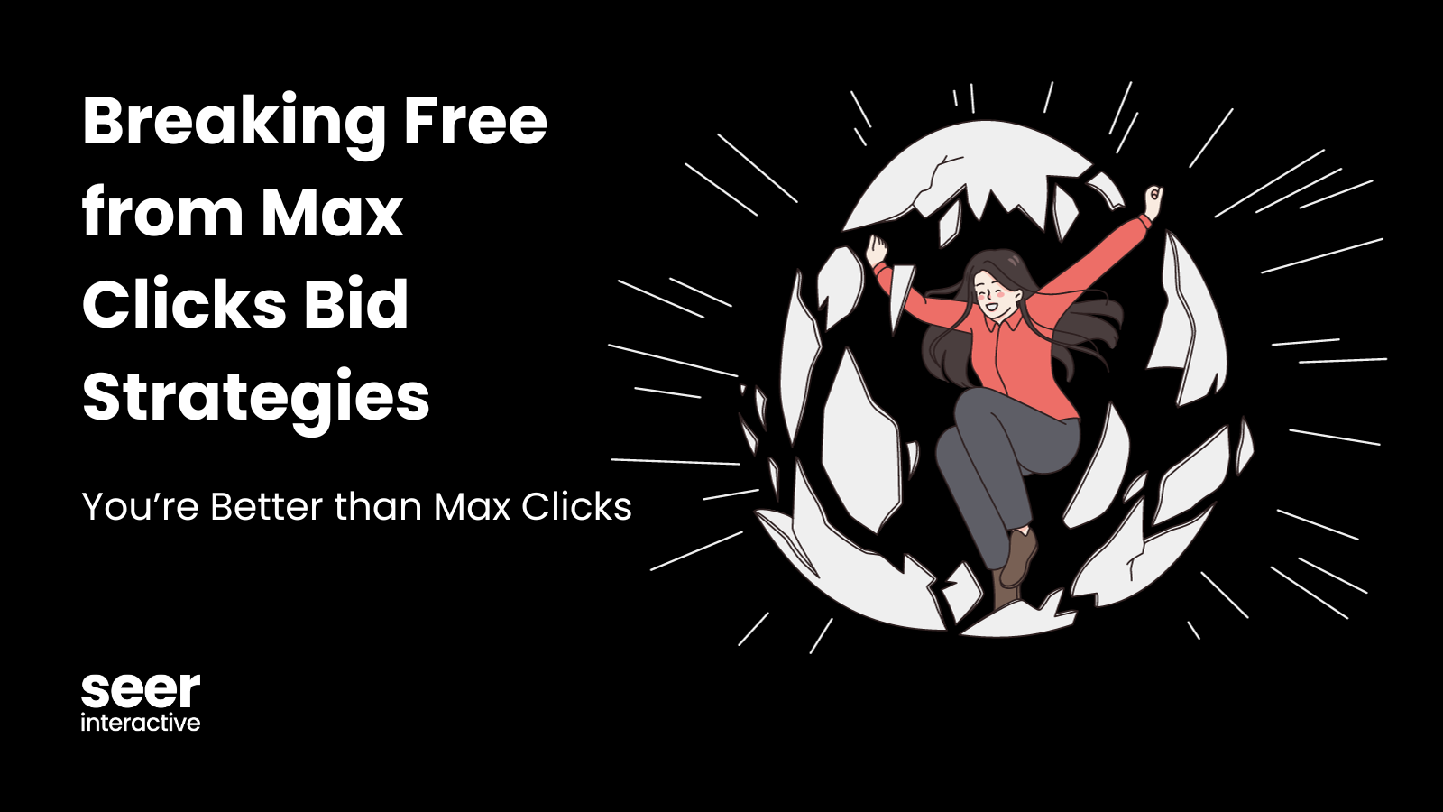 Breaking Free from Max Clicks Bid Strategies
