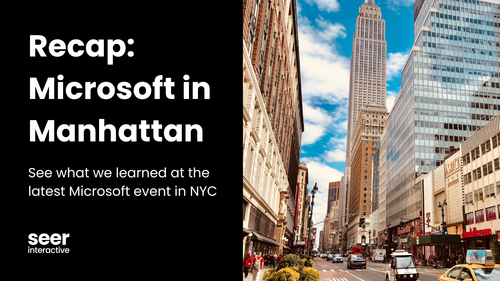 Recap: Microsoft in Manhattan